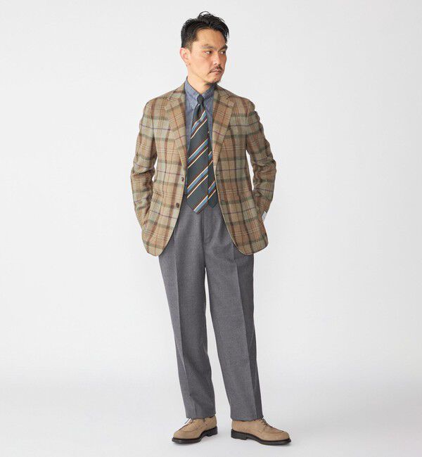 SHIPS「Holliday＆Brown: シルク レジメンタル ネクタイ」|ネクタイ・蝶ネクタイ|