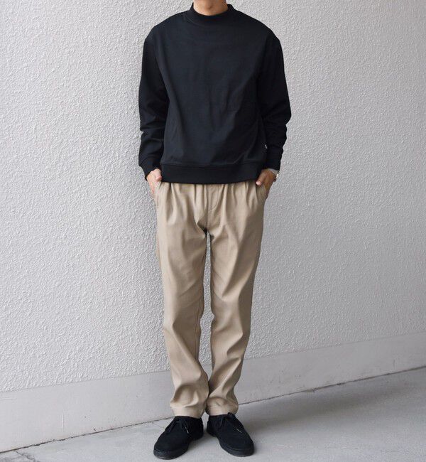 SHIPS any「SHIPS any: スーパー ストレッチ 裏起毛 ウォーム スリム テーパード イージー パンツ◇」|チノ|