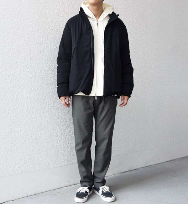 SHIPS any「SHIPS any: スーパー ストレッチ 裏起毛 ウォーム スリム テーパード イージー パンツ◇」|チノ|