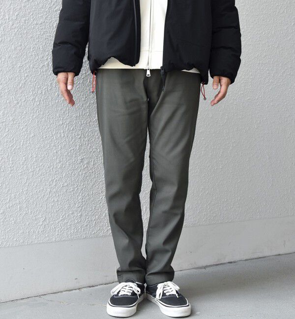 SHIPS any「SHIPS any: スーパー ストレッチ 裏起毛 ウォーム スリム テーパード イージー パンツ◇」|チノ|