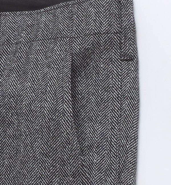 SHIPS「SHIPS: 〈手洗い可能〉ウール シルク テーパードチノ」|チノ|