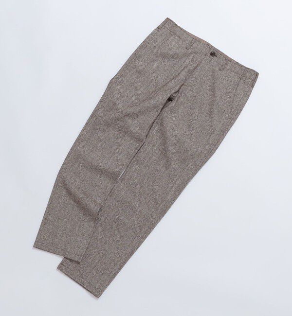 SHIPS「SHIPS: 〈手洗い可能〉ウール シルク テーパードチノ」|チノ|