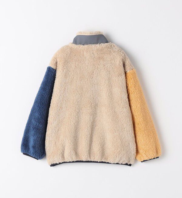 SHIPS Colors 「SHIPS Colors:90～140cm /〈洗濯機可能〉ボアジップ ジャケット◇」|ブルゾン・スタジャン|