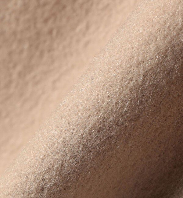 quaranciel「quaranciel: PURE WOOL ダブルブレスト テーラード ハーフ コート」|ピーコート|