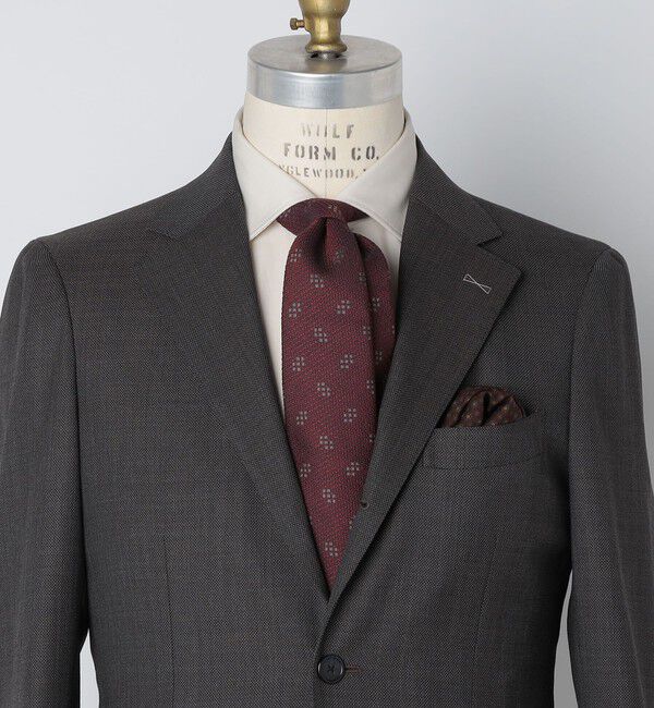 SHIPS「Puccini: シルク アムンゼン コモン ネクタイ」|ネクタイ・蝶ネクタイ|ワイン