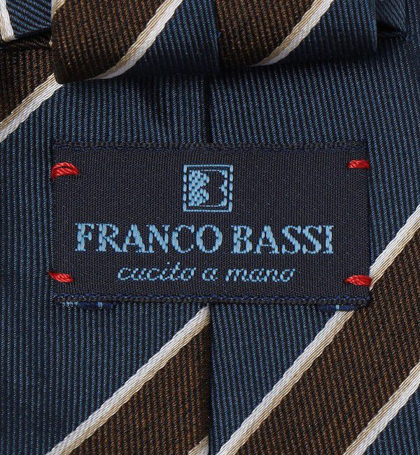 SHIPS「FRANCOBASSI: モガドール メランジ ストライプ ネクタイ」|ネクタイ・蝶ネクタイ|