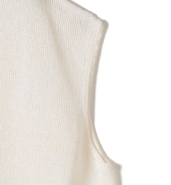 SHIPS for women「〈手洗い可能〉ブライト ペーパー 裾 ドロスト ニット プルオーバー」|ベスト・ジレ|