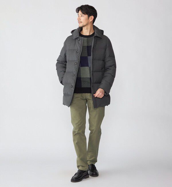 SHIPS「SHIPS: TR ダウン ピーコート」|ダウン|