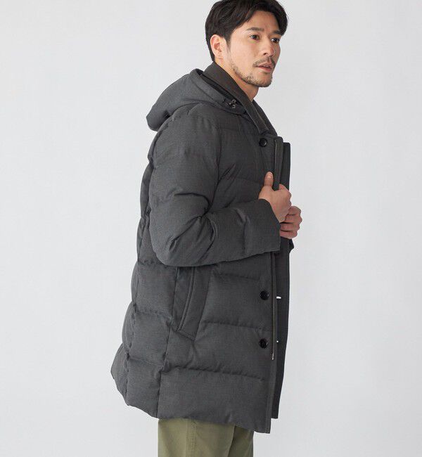 SHIPS「SHIPS: TR ダウン ピーコート」|ダウン|