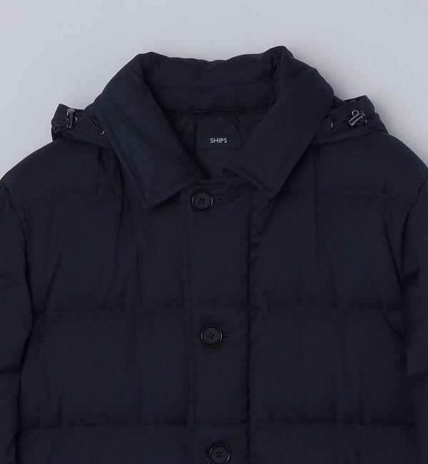 SHIPS「SHIPS: TR ダウン ピーコート」|ダウン|