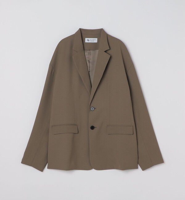 SHIPS「City Ambient Products: オーバーサイズ テーラード ジャケット」|テーラードジャケット|ブラウン系