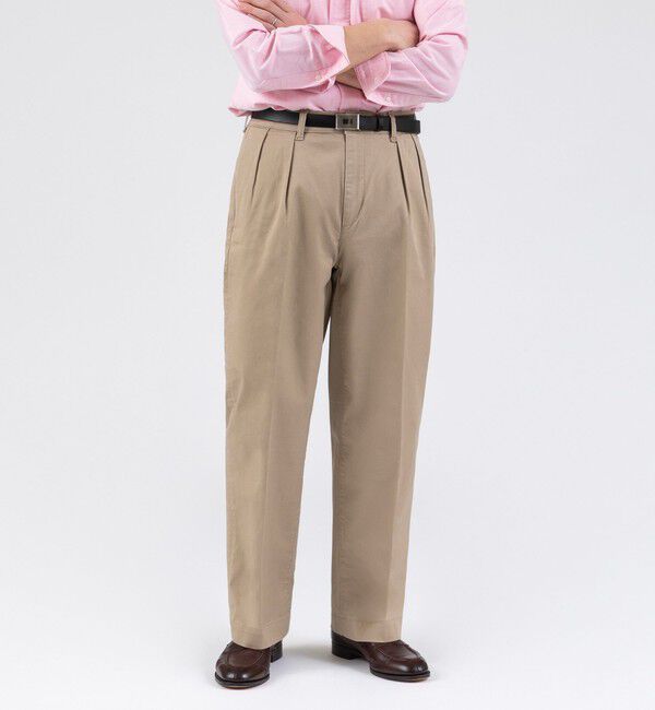 SHIPS「【SHIPS別注】YCHAI: チノ ワイド トラウザーズ」|チノ|