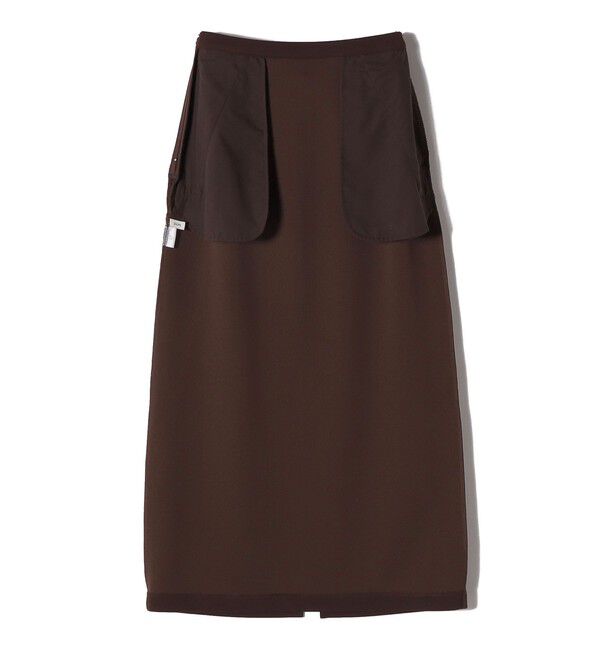 SHIPS for women「堀田茜&times;SHIPS:〈手洗い可能〉ベルト 付き ジョーゼット スカート」|スカート|