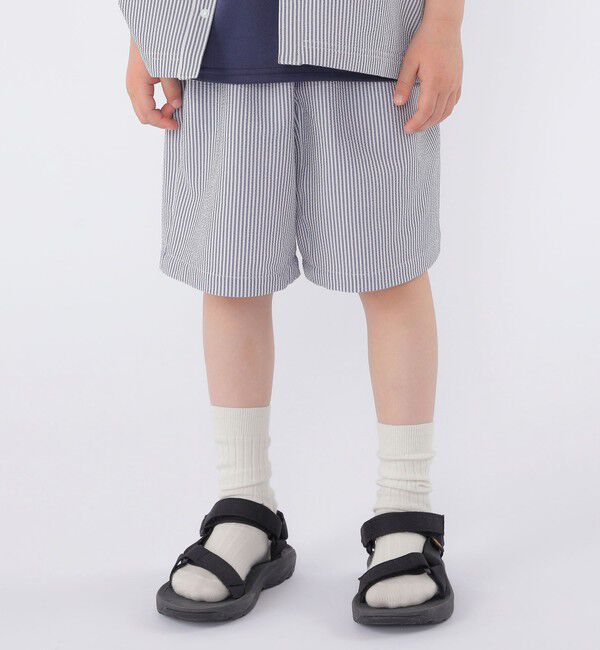 SHIPS KIDS「SHIPS KIDS:100～130cm /〈UVカット/吸水速乾〉ドライタッチ ショーツ」|その他|ブルー系