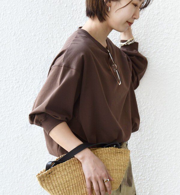 SHIPS for women「〈手洗い可能〉ハイゲージ ドルマン プルオーバー」|Tシャツ・カットソー|