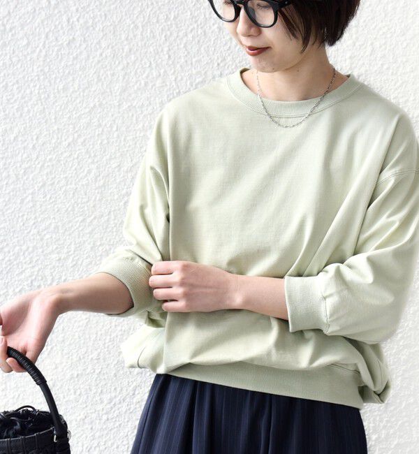 SHIPS for women「〈手洗い可能〉ハイゲージ ドルマン プルオーバー」|Tシャツ・カットソー|