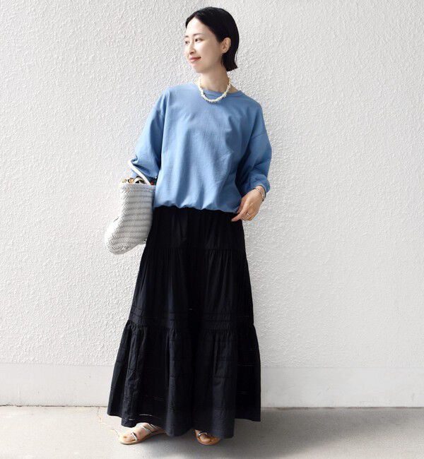 SHIPS for women「〈手洗い可能〉ハイゲージ ドルマン プルオーバー」|Tシャツ・カットソー|