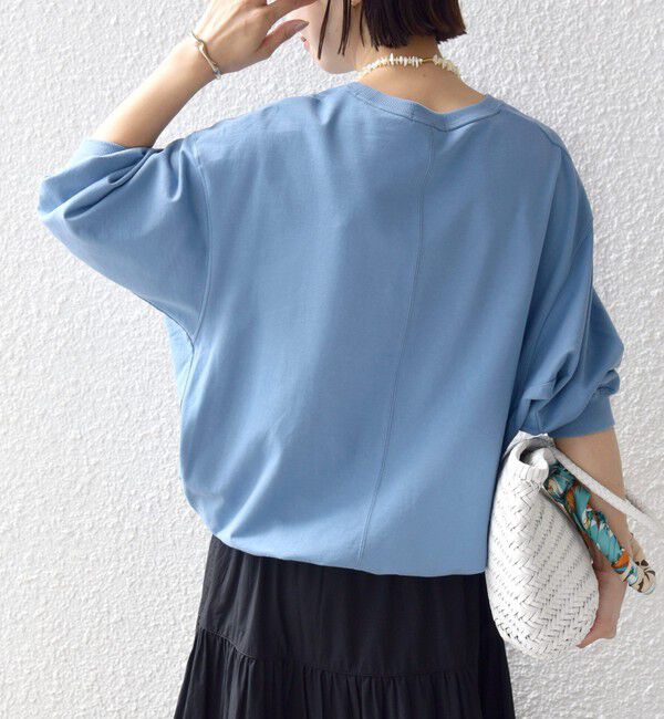 SHIPS for women「〈手洗い可能〉ハイゲージ ドルマン プルオーバー」|Tシャツ・カットソー|