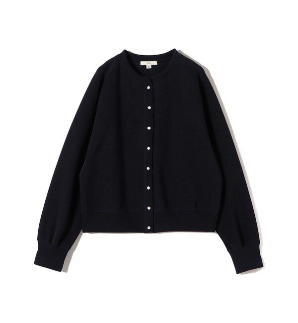 SHIPS for women「〈洗濯機可能〉コットン リブ スナップ ボタン カーディガン」|カーディガン|