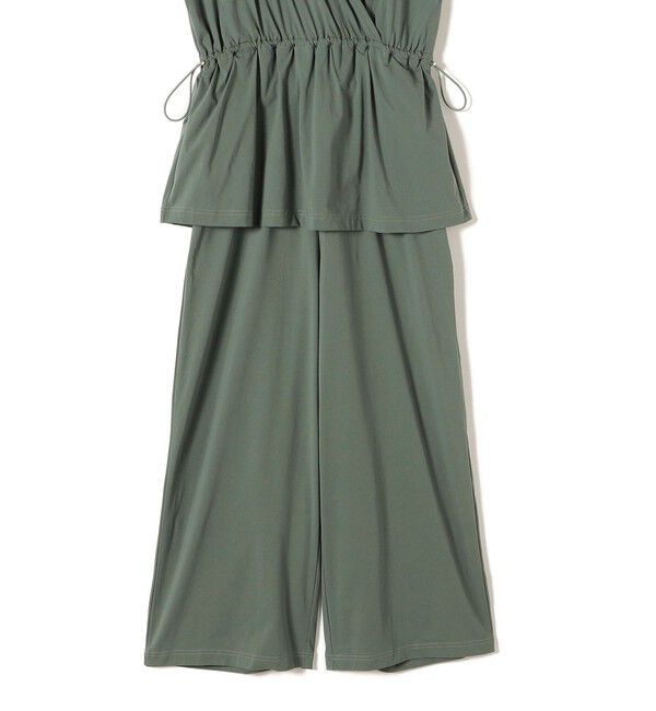 SHIPS Colors 「SHIPS Colors:〈接触冷感・UVカット〉リンク ファンクション ペプラム オールインワン◇」|オールインワン|