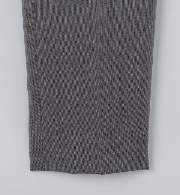 SHIPS「Fumiya Hirano: REGENT バーズアイ ウール トラウザーズ」|スラックス|