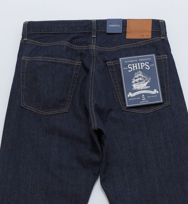SHIPS「SHIPS: AUTHENTIC 5ポケット デニム ワンウォッシュ」|チノ|