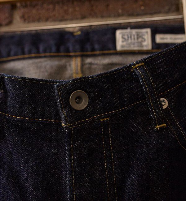 SHIPS「SHIPS: AUTHENTIC 5ポケット デニム ワンウォッシュ」|チノ|