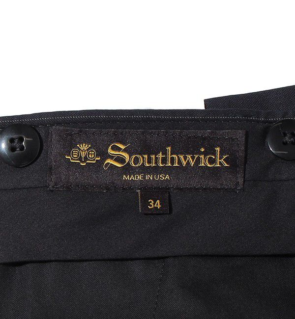 SHIPS「Southwick: DORSET チョーク ストライプ トラウザーズ」|チノ|