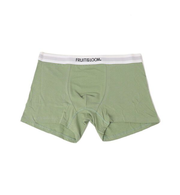 SHIPS any「FRUIT OF THE LOOM: ベーシック ボクサー パンツ」|インナー|グリーン