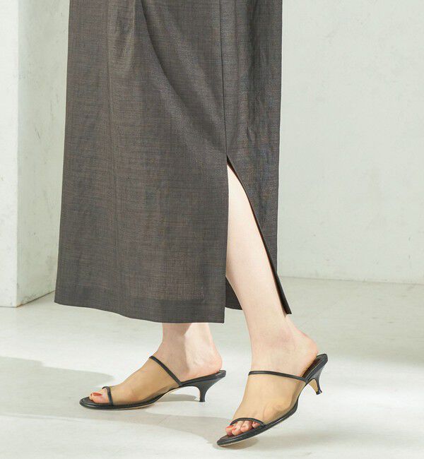 SHIPS for women「《予約》〈接触冷感/UVカット/吸水速乾/洗濯機可能〉SUUSUU タック スリーブ ワンピース」|ワンピース|