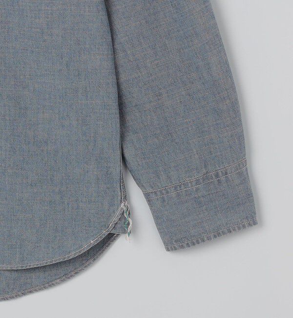 SHIPS「WYTHE NEW YORK: EMBROIDERED CHAMBRAY WORK SHIRT」|シャツ・ブラウス|