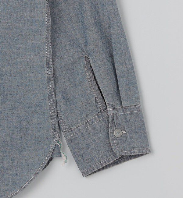 SHIPS「WYTHE NEW YORK: EMBROIDERED CHAMBRAY WORK SHIRT」|シャツ・ブラウス|