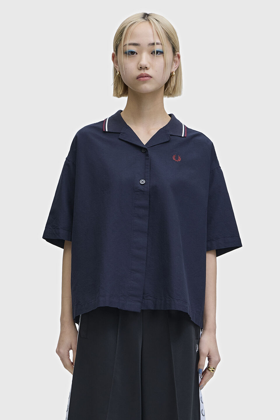 FRED PERRY 「Tipped Placket Detail Shirt」|シャツ・ブラウス|