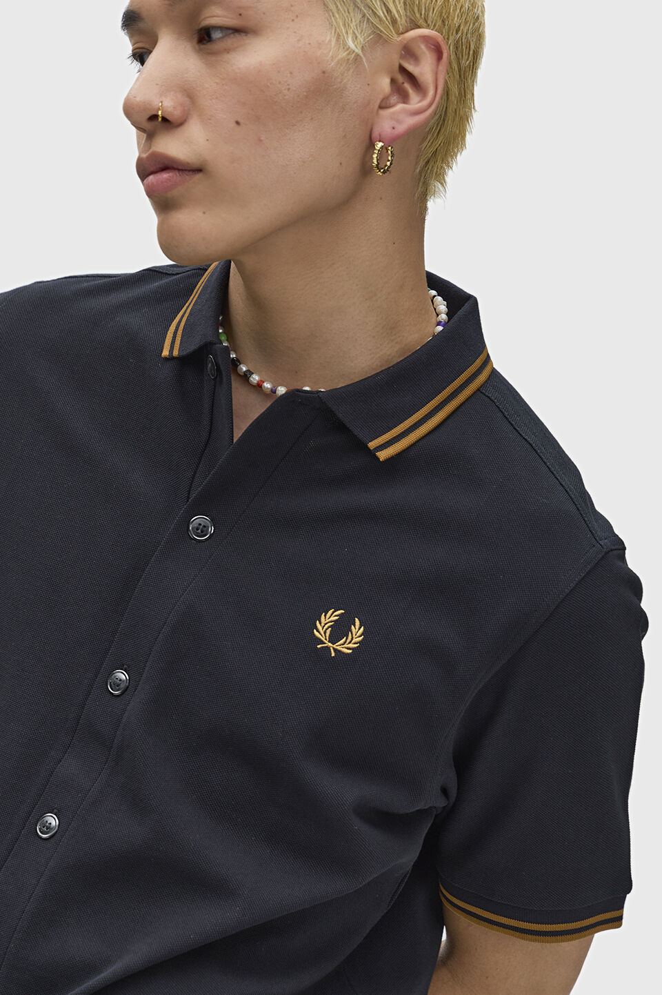 FRED PERRY 「Button Through Polo Shirt」|シャツ・ブラウス|