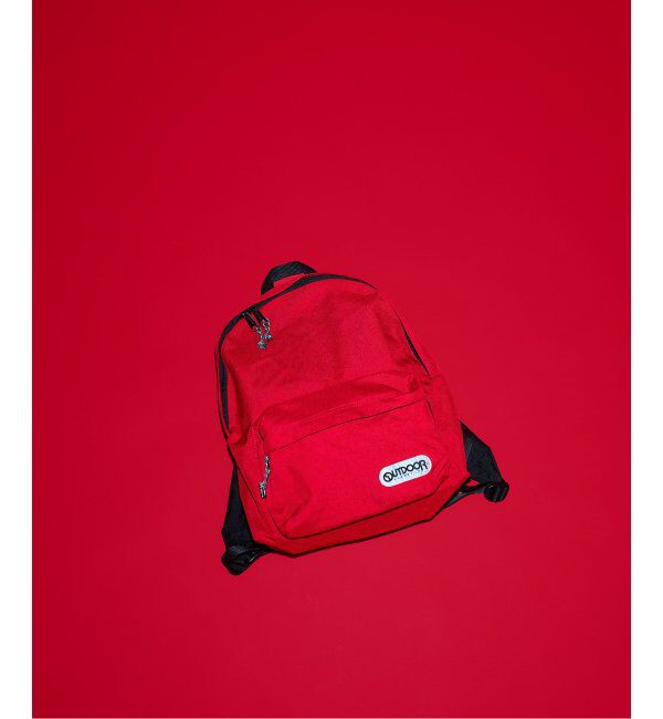 OUTDOOR PRODUCTS Usual Things「追加 452U  MIDEIUM SOLID」|リュック|レッド
