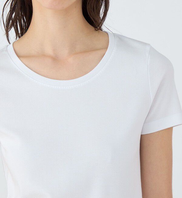 TOMORROWLAND collection「ファインコットン ラウンドネックプルオーバー」|Tシャツ・カットソー|