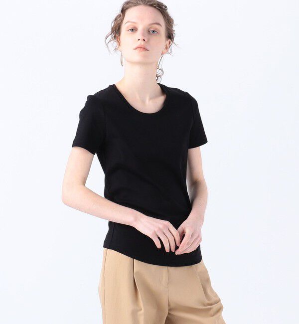 TOMORROWLAND collection「ファインコットン ラウンドネックプルオーバー」|Tシャツ・カットソー|