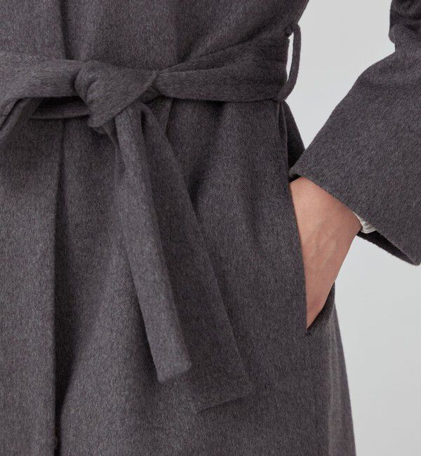 TOMORROWLAND collection「ピュアカシミヤ ノーカラーコート」|ノーカラーコート|