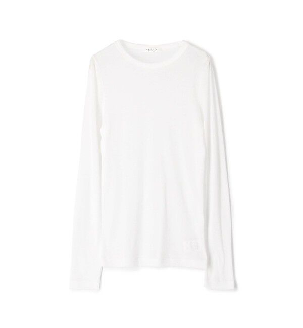 MACPHEE「シアージャージー クルーネックプルオーバー」|Tシャツ・カットソー|11 ホワイト