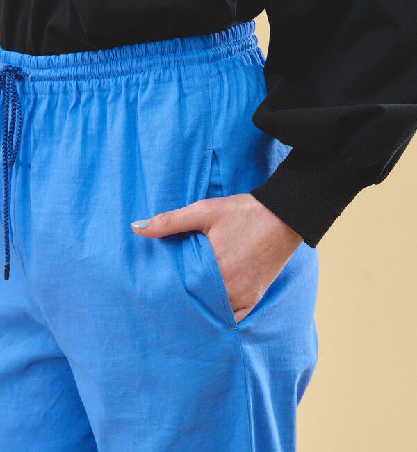 DES PRES「リネンナイロンストレッチ イージーテーパードパンツ」|その他|