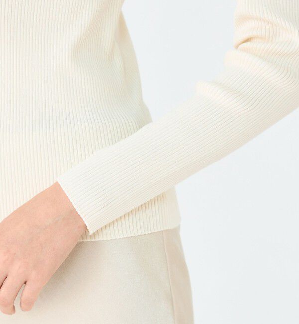 Ballsey「スーパーエクストラファインウールリブ タートルネックプルオーバー」|ニット・セーター|