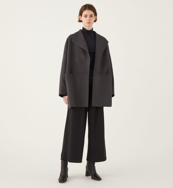 DES PRES「【一部WEB限定】ダブルフェイスメルトンビーバー ショートコート」|その他|