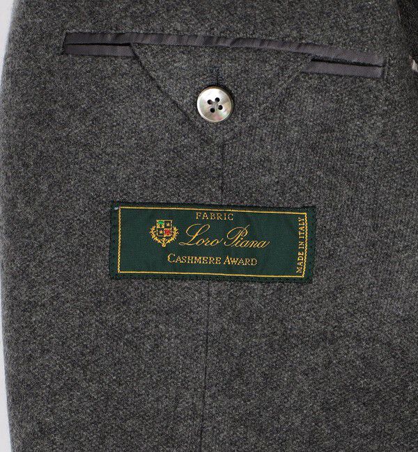 TOMORROWLAND MENS「カシミヤジャージー シングルブレステッド2Bジャケット LORO PIANA」|テーラードジャケット|
