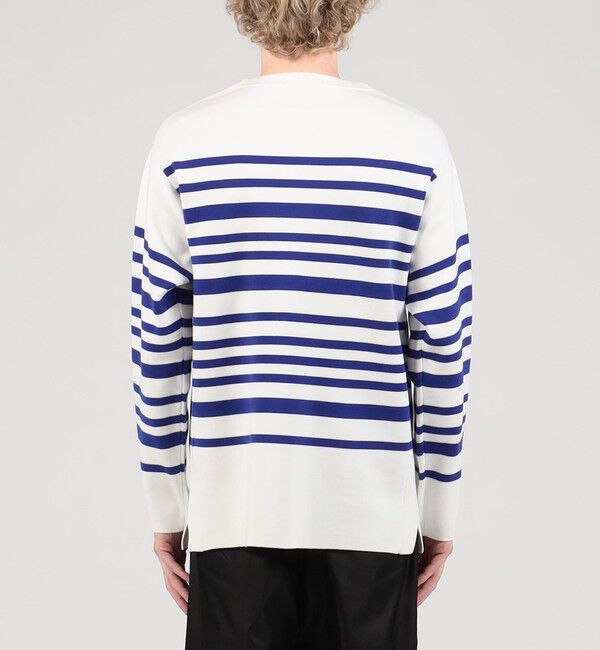 TOMORROWLAND MENS「TOMORROWLAND tricot スビンコットン ニットバスクシャツ」|ニット・セーター|