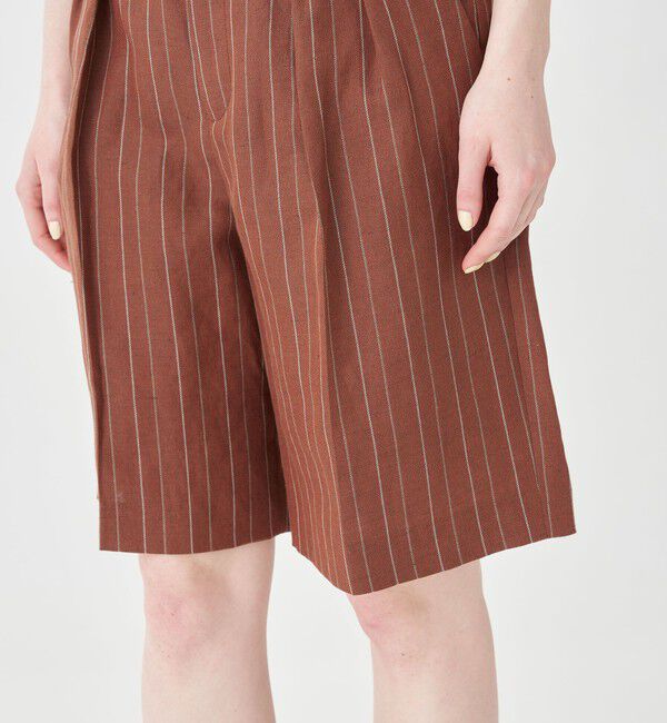 MACPHEE「ダブルカバーリネン ハーフパンツ」|その他|