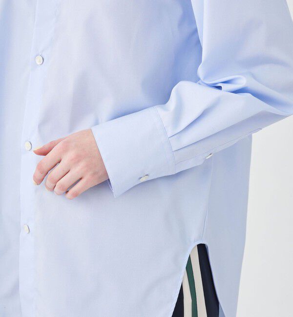 MACPHEE「イージーケア オーバーサイズドシャツ」|シャツ・ブラウス|