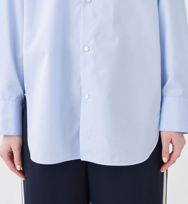 MACPHEE「イージーケア オーバーサイズドシャツ」|シャツ・ブラウス|