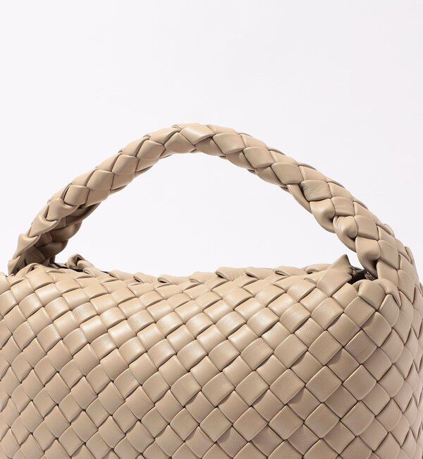 TOMORROWLAND GOODS「FALORNI レザー イントレチャート ハンドバッグ」|ハンドバッグ|