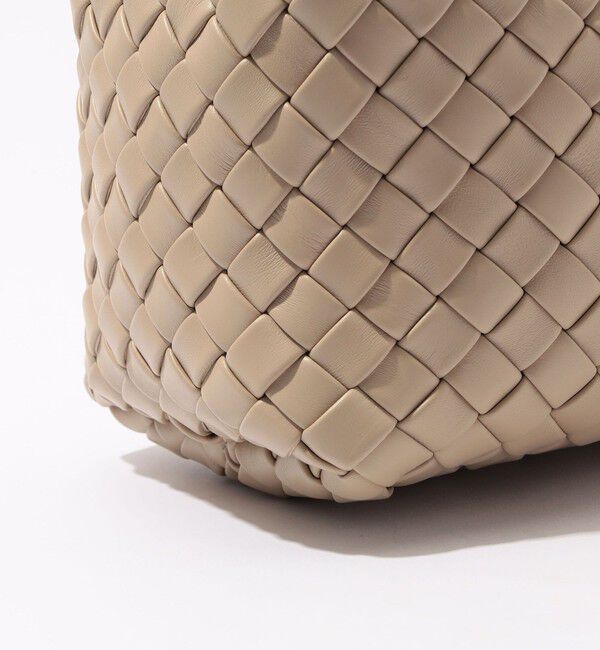 TOMORROWLAND GOODS「FALORNI レザー イントレチャート ハンドバッグ」|ハンドバッグ|