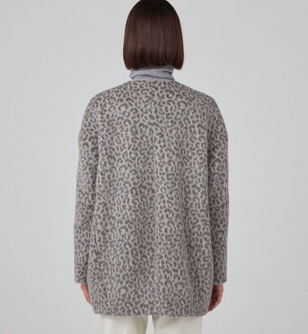 TOMORROWLAND collection「アニマルシャギー ノーカラーコクーンコート」|ノーカラーコート|